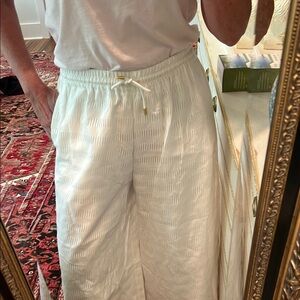 Piazza Sempione white lined pants. Size 42. Excellent condition